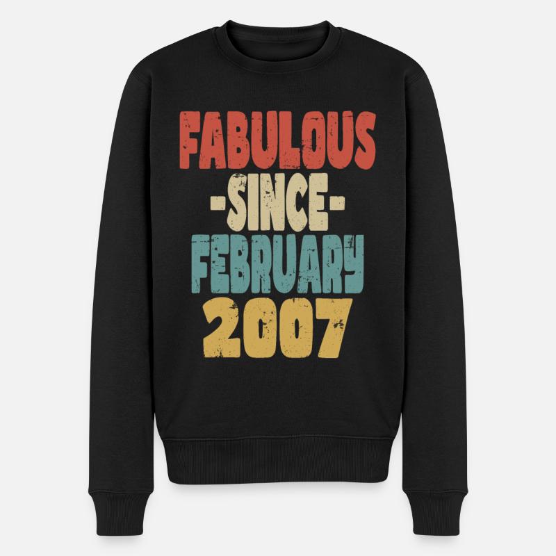 Fabuleux Février 2007 - Pull Premium bio Homme - noir