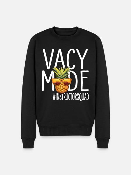 Instructeur Vacances Vacy Mode Instructeurescouade - Pull Premium bio Homme - noir