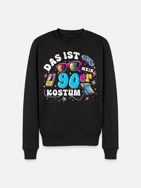 This is my 90s costume - Men's Premium Organic Jumper - black