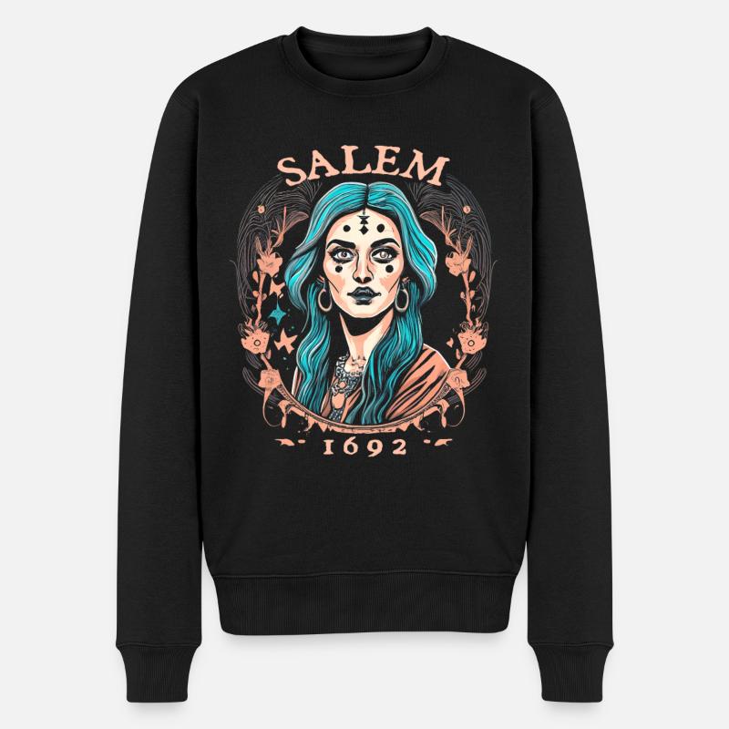 Salem 1692 - Pull Premium bio Homme - noir