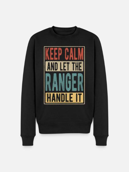 Ranger Retro Gift - Men's Premium Organic Jumper - black