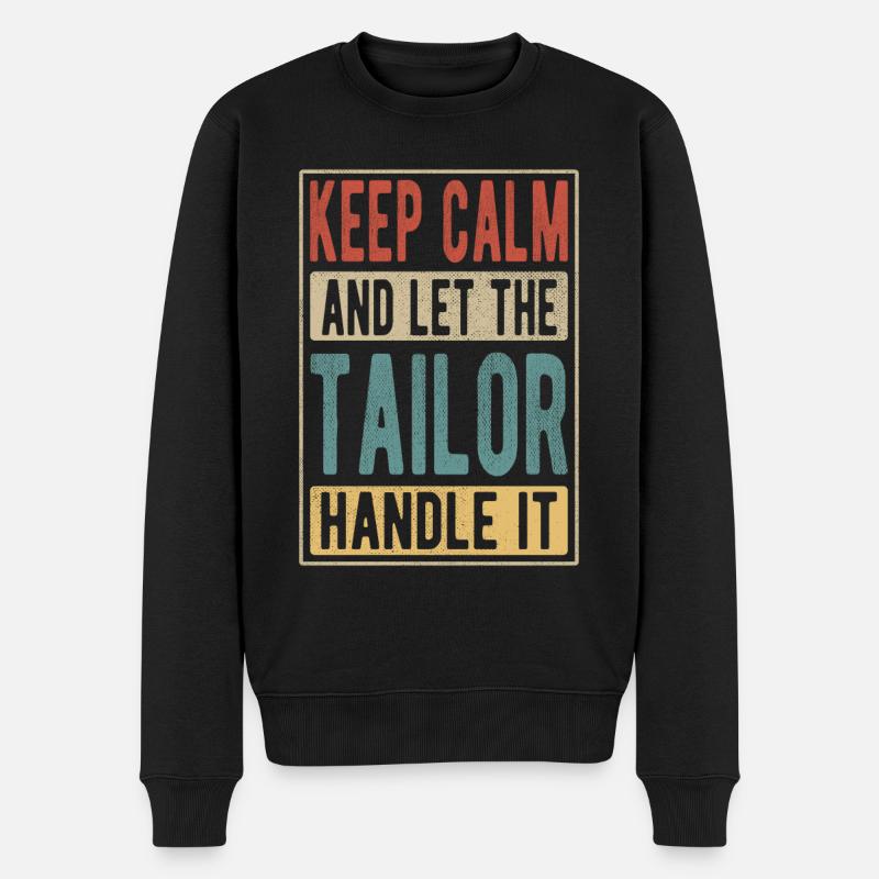 Cadeau rétro sur mesure - Pull Premium bio Homme - noir