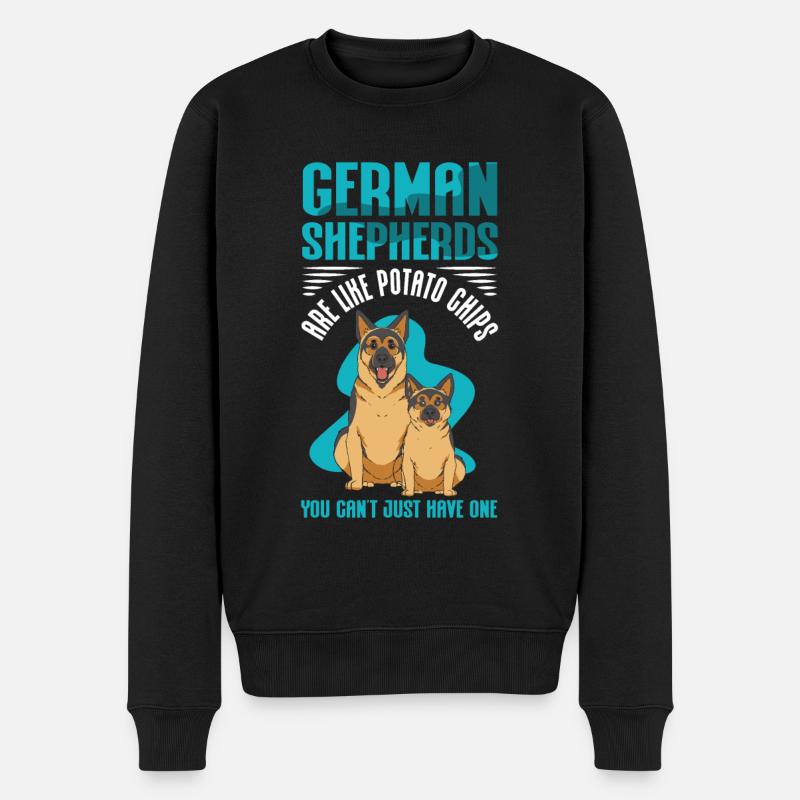 Bergers allemands berger allemand cadeau - Pull Premium bio Homme - noir