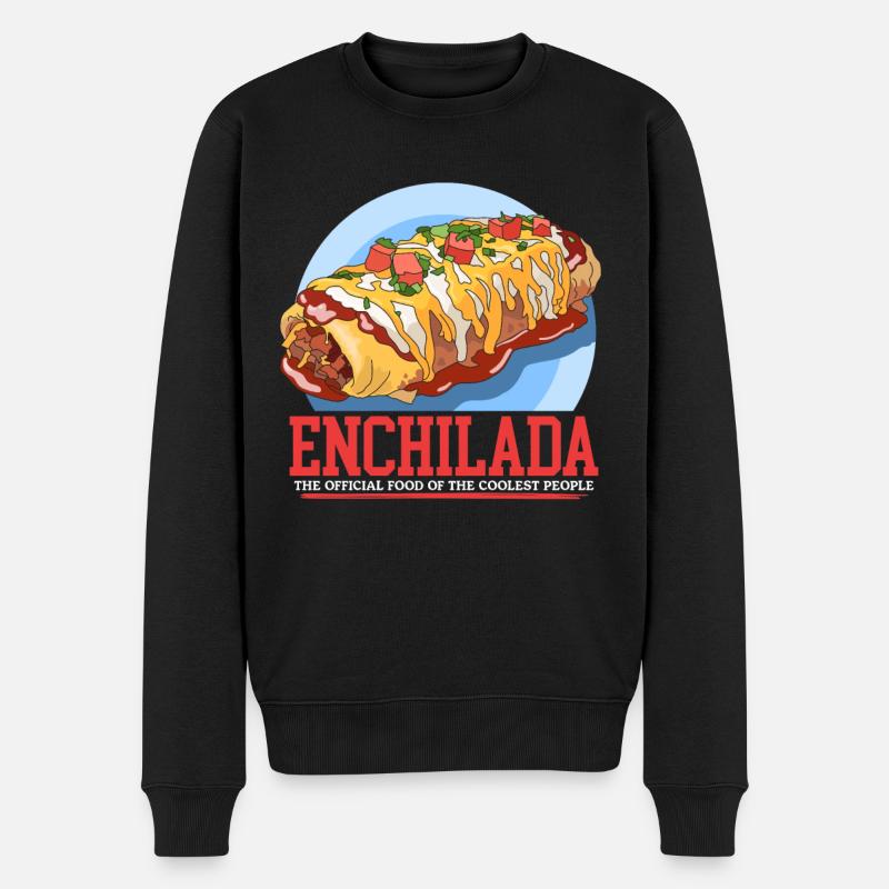 Enchilada mexicaine Enchiladas cadeau - Pull Premium bio Homme - noir