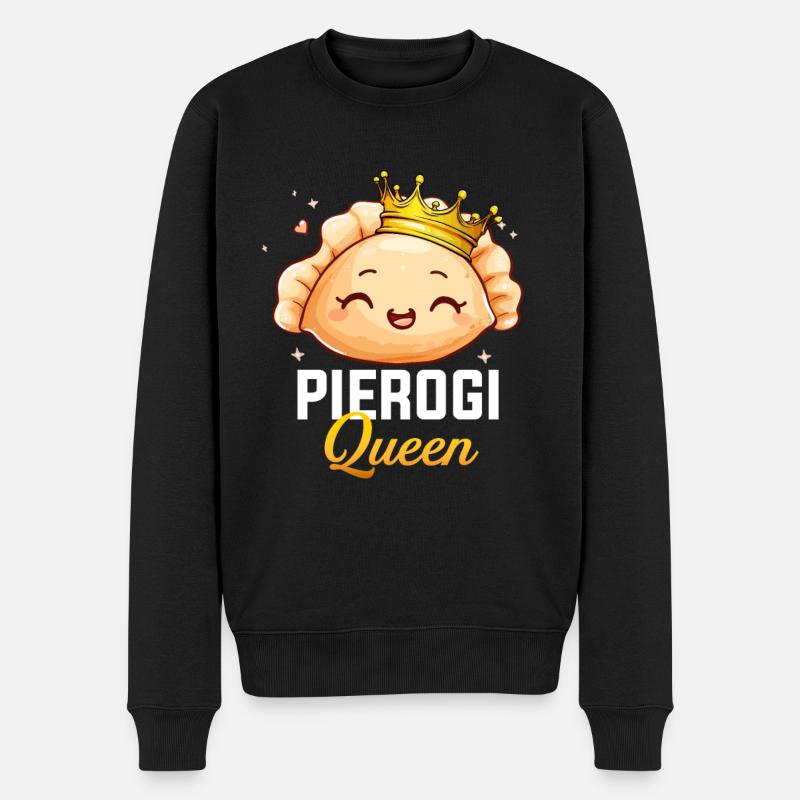 Pierogi princesse polonais Pierogi - Pull Premium bio Homme - noir