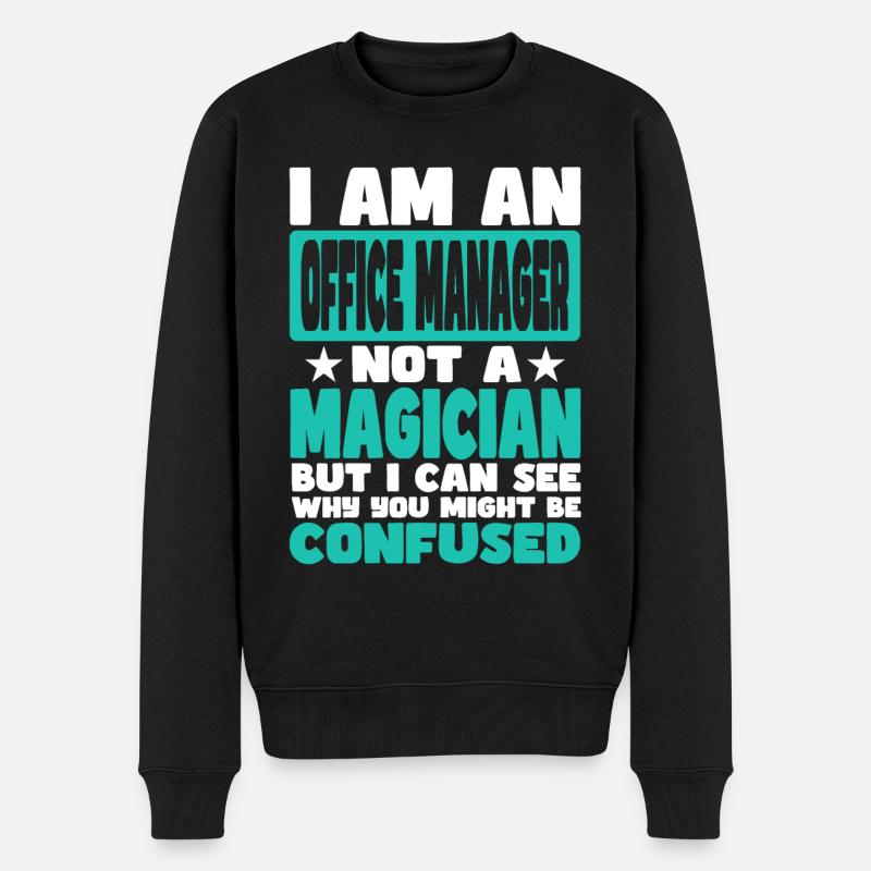 Gestionnaire de bureau - Pull Premium bio Homme - noir