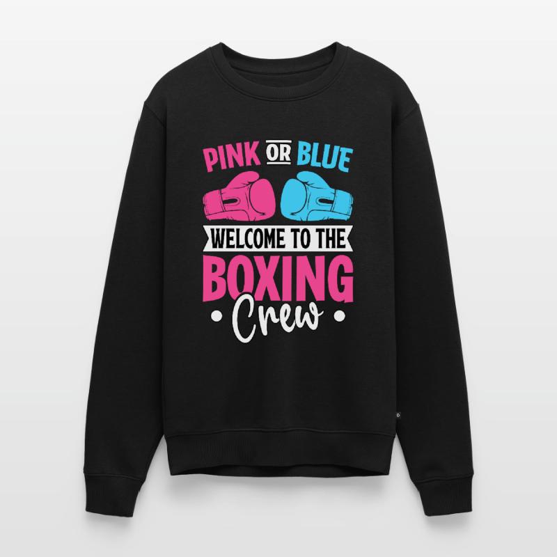 Pink oder Blau, willkommen in der Boxcrew Männer Premium Bio Pullover