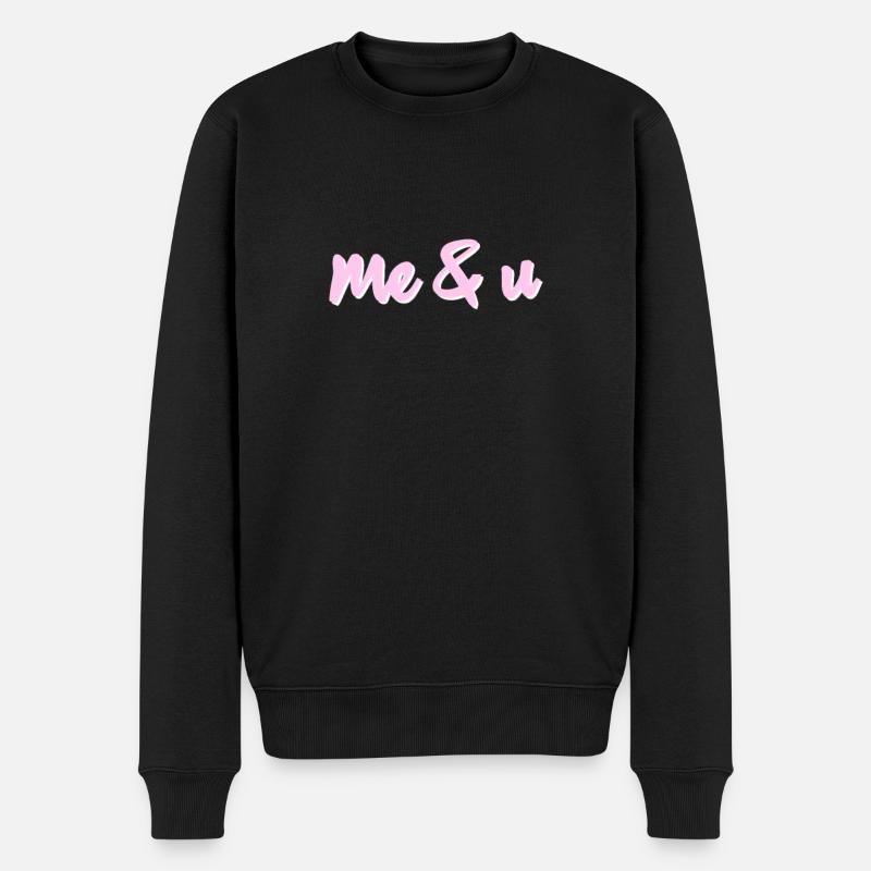 Moi et U - Pull Premium bio Homme - noir