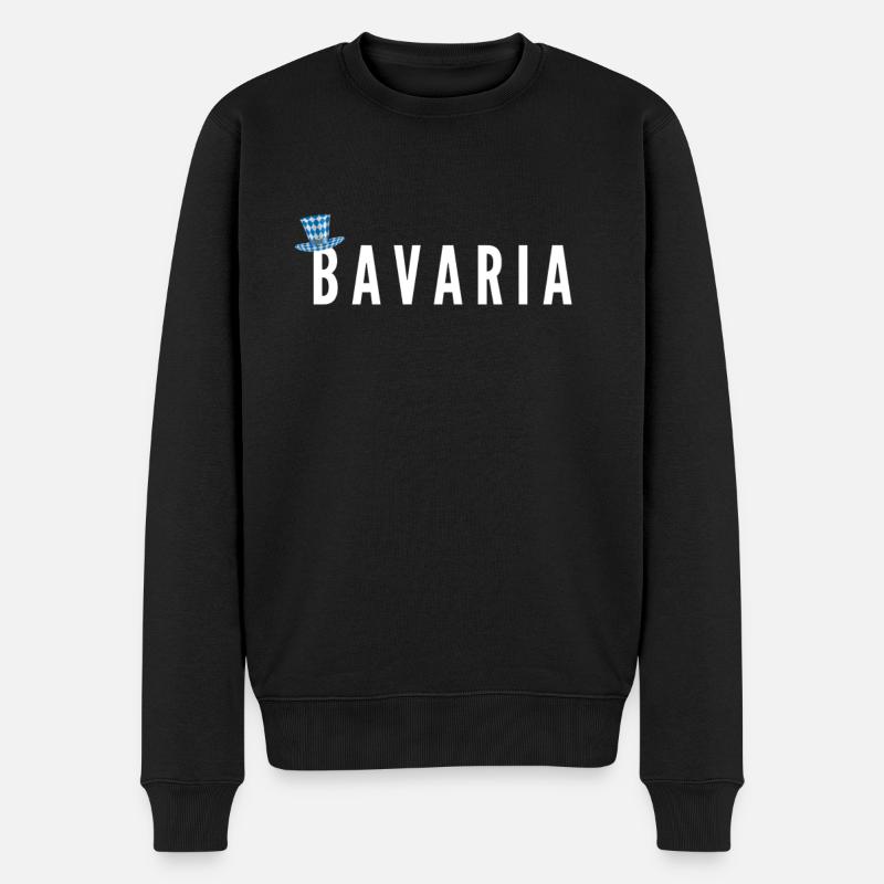 Bayern Bavière - Pull Premium bio Homme - noir