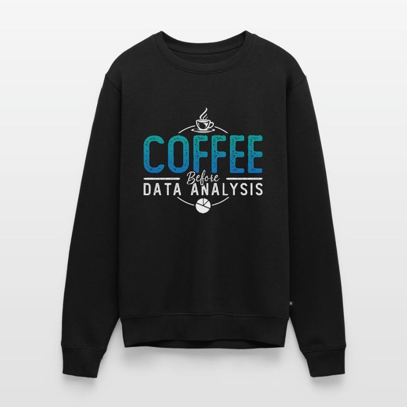 Data Analyst Coffee Data Scientist Coffee Lover Männer Premium Bio Pullover