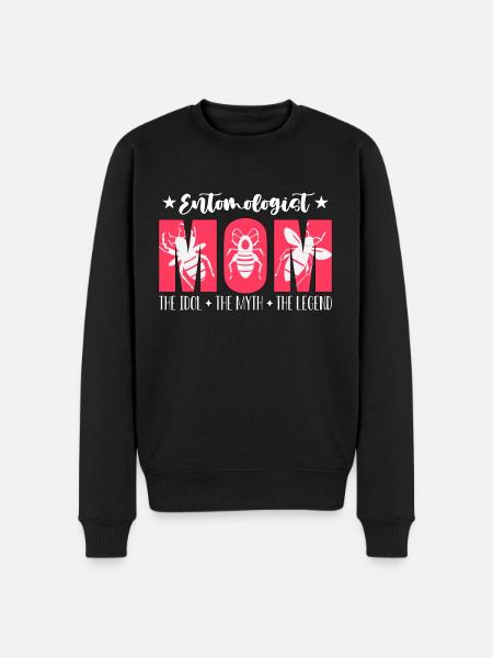 Entomologiste Maman L’Idole L’Insecte Scientifique - Pull Premium bio Homme - noir