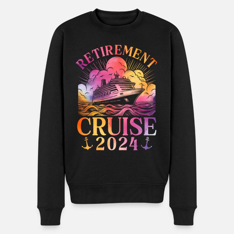 Croisière Retraite 2024 - Pull Premium bio Homme - noir