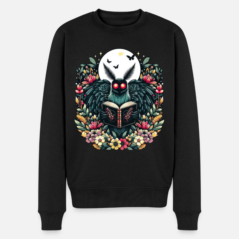Conteur de l’homme-papillon - Pull Premium bio Homme - noir