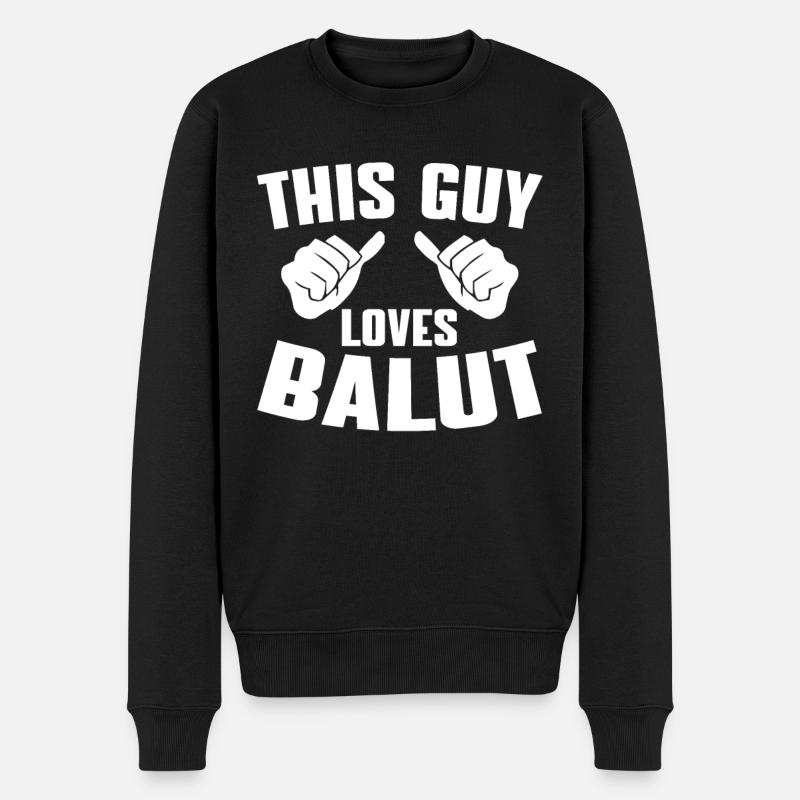 Balut - Pull Premium bio Homme - noir