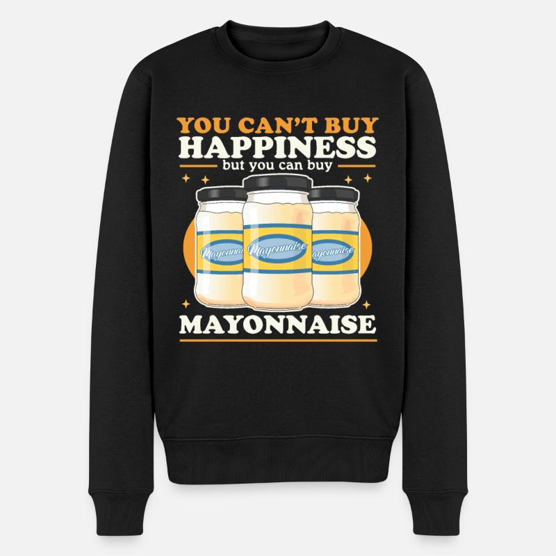 Acheter Mayonnaise Mayo Cadeau - Pull Premium bio Homme - noir