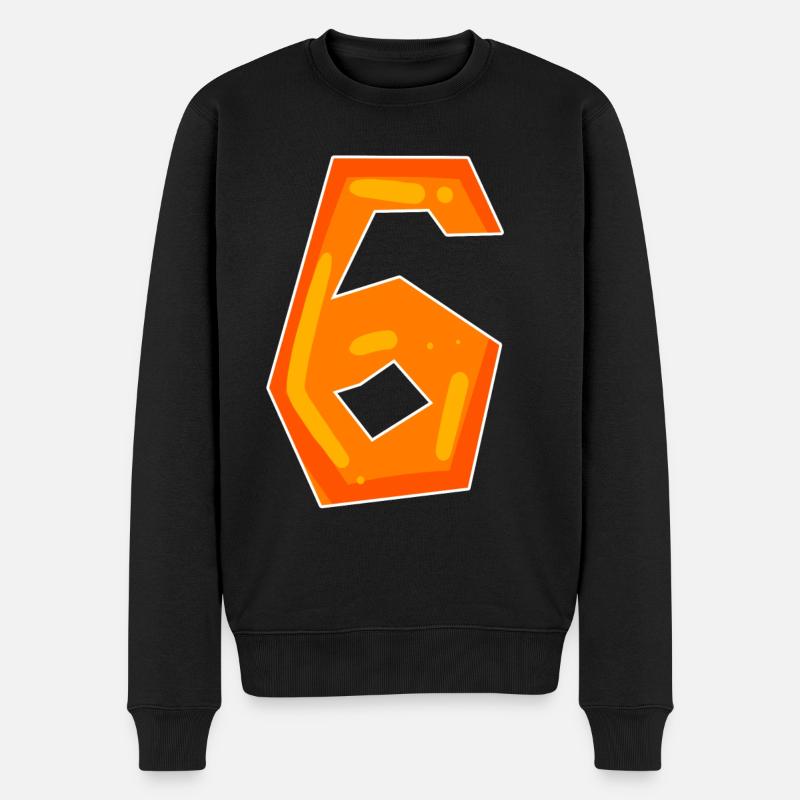 Numéro 6 Numéro - Pull Premium bio Homme - noir