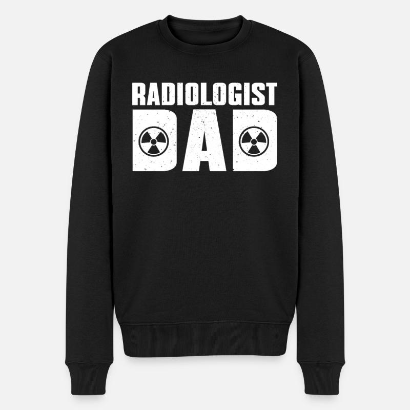 Papa radiologue - Pull Premium bio Homme - noir