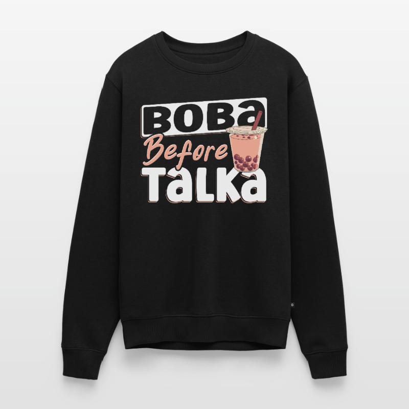 Schwarzer Tee Oolong-Tee Eistee Männer Premium Bio Pullover