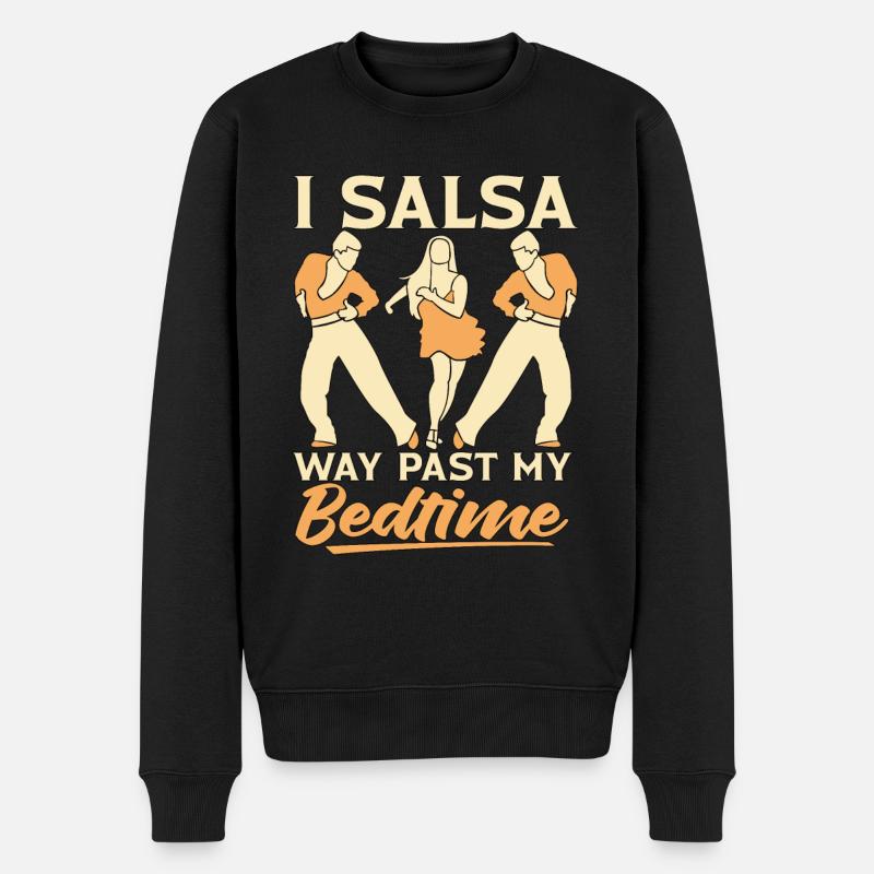 Salsa Dance I Salsa Way Past Dance Sport Dancing - Männer Premium Bio Pullover - Schwarz