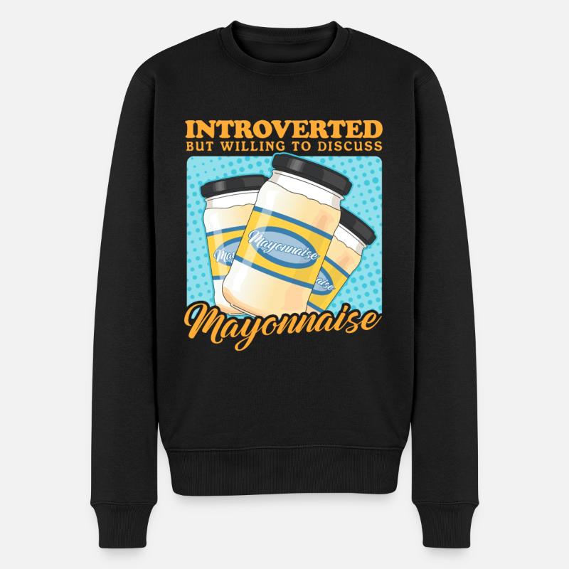 Mayonnaise Mayo Cadeau - Pull Premium bio Homme - noir