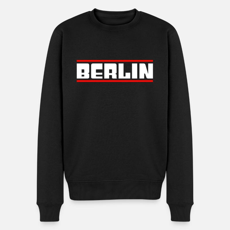 Berlin - Pull Premium bio Homme - noir