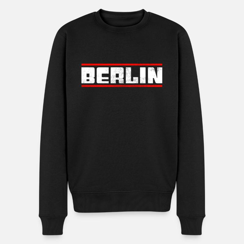Berlin - Pull Premium bio Homme - noir