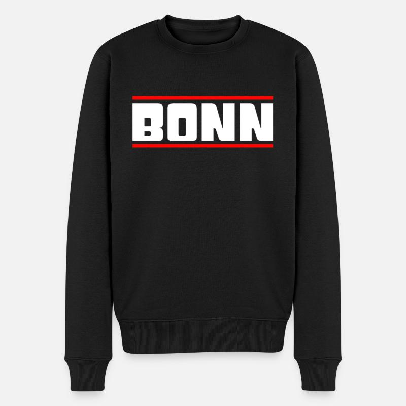 Bonn - Pull Premium bio Homme - noir
