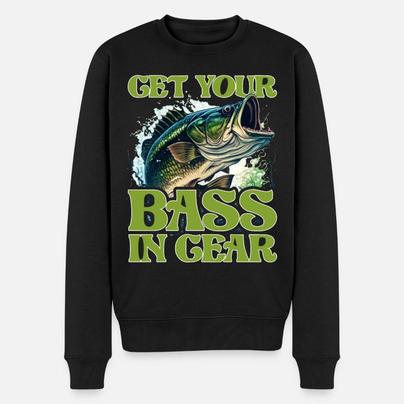 Mettez votre basse en vitesse - Pull Premium bio Homme - noir