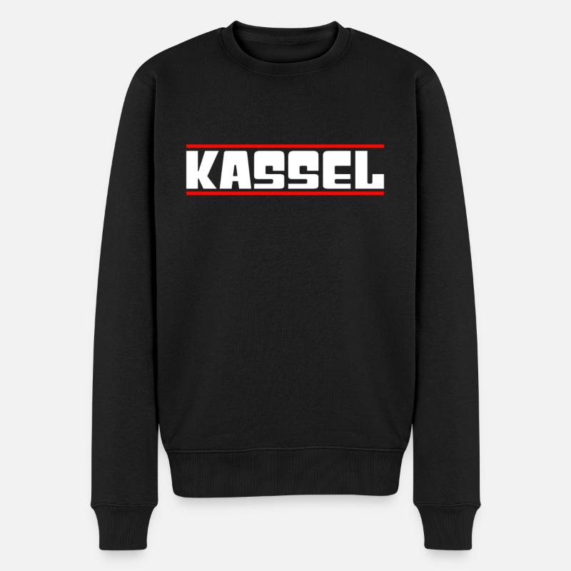 Kassel - Pull Premium bio Homme - noir