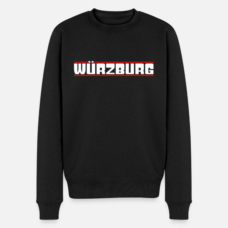 Würzburg - Pull Premium bio Homme - noir