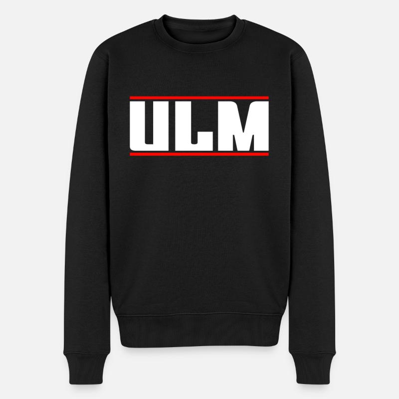 Ulm - Pull Premium bio Homme - noir