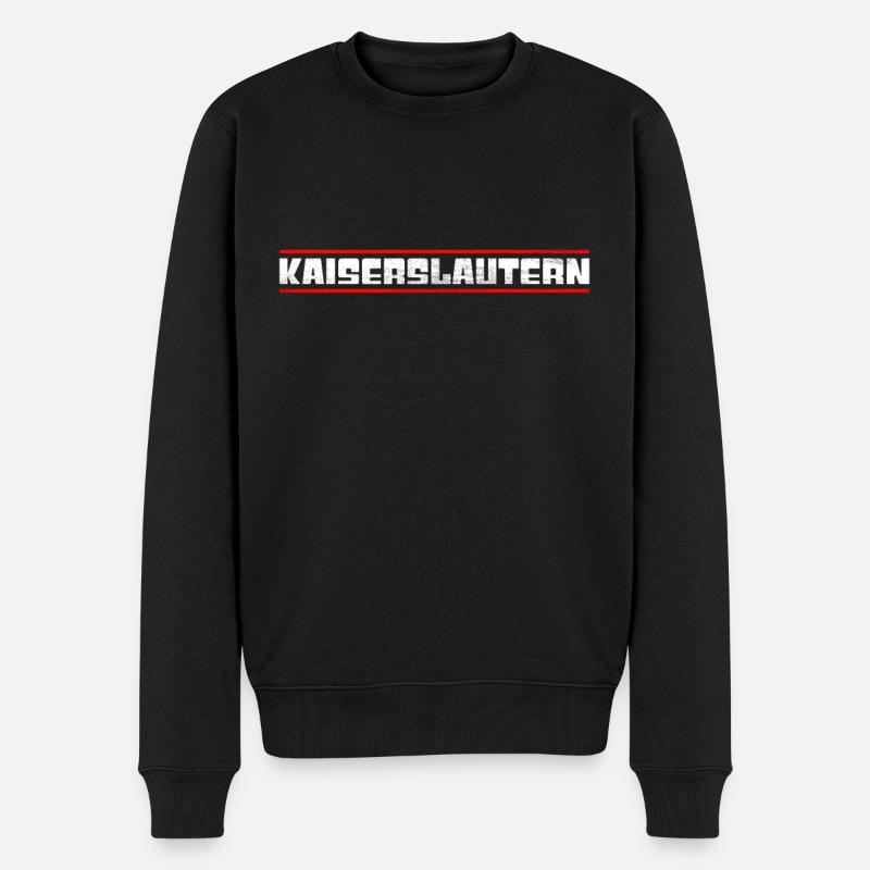 Kaiserslautern - Pull Premium bio Homme - noir