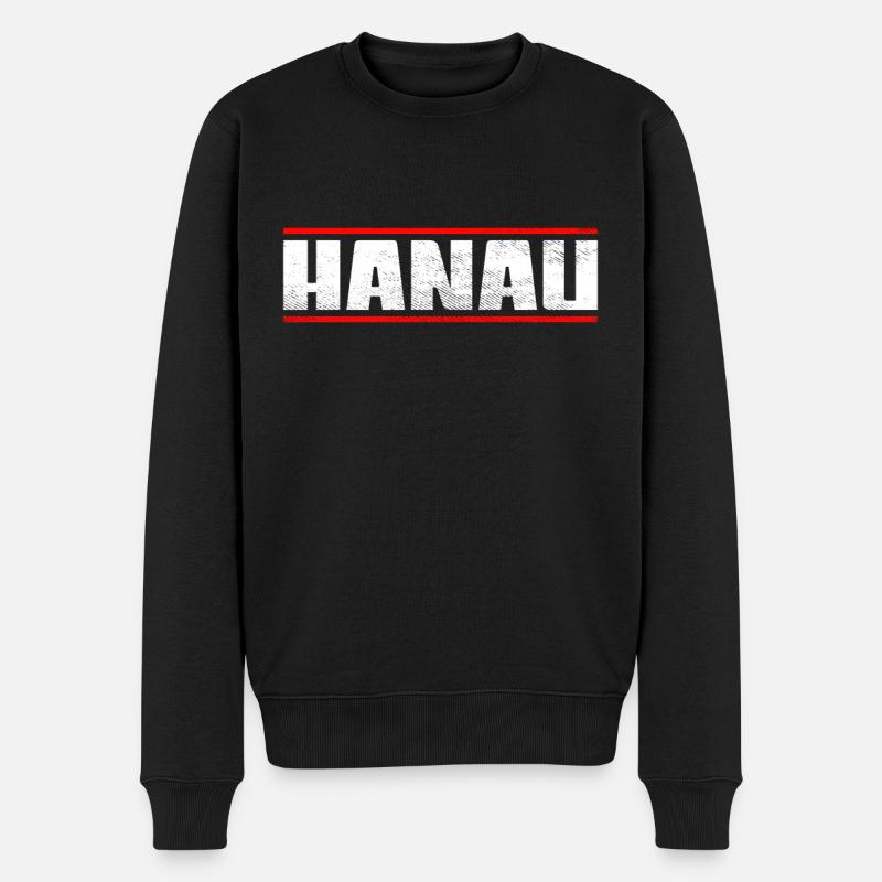 Hanau - Pull Premium bio Homme - noir