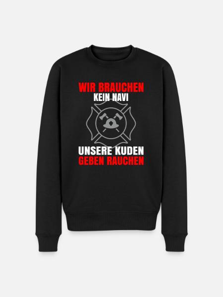 Firefighter Tshirt Firefighter Firefighter 112 - Men's Premium Organic Jumper - black