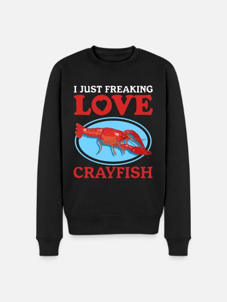 Crayfish Noble Crayfish Seafood Gift - Men's Premium Organic Jumper - black