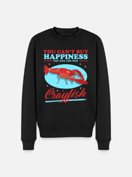 Crayfish Noble Crayfish Seafood Gift - Men's Premium Organic Jumper - black