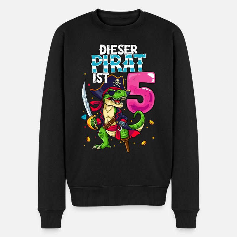 5e anniversaire Pirates - Pull Premium bio Homme - noir