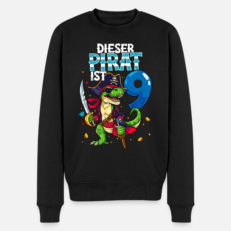 9e anniversaire Pirates - Pull Premium bio Homme - noir