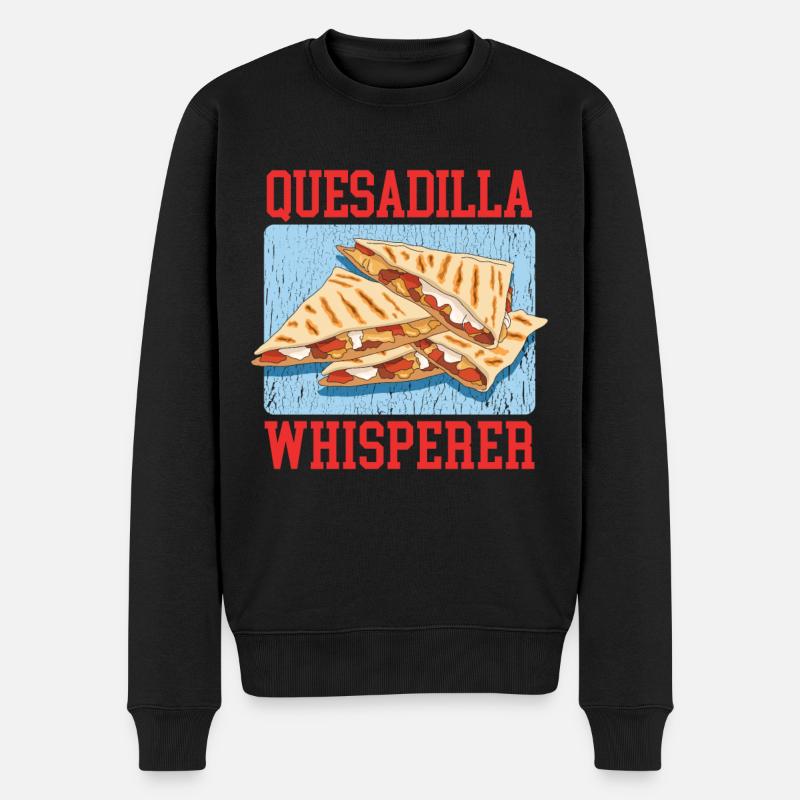 Quesadilla Tortilla Quesadillas Cadeau - Pull Premium bio Homme - noir