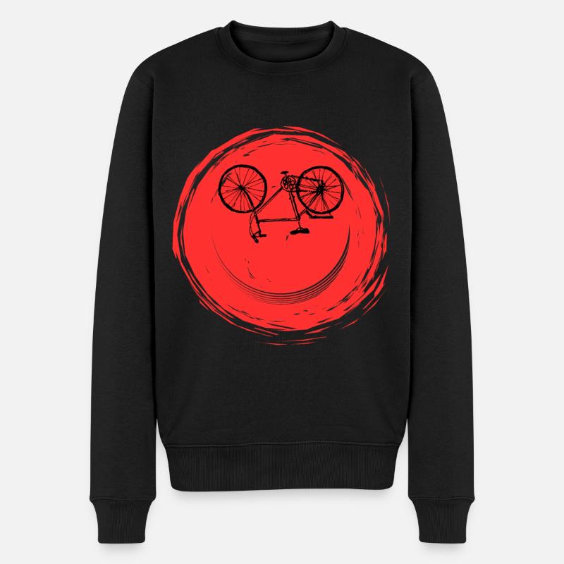 Face de vélo - Pull Premium bio Homme - noir