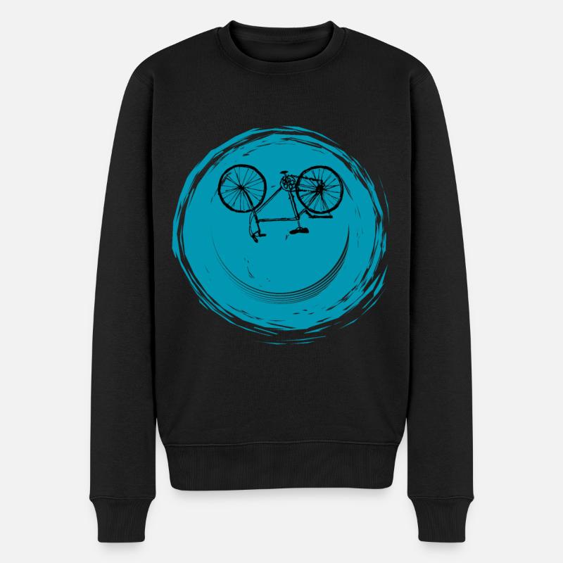 Face de vélo - Pull Premium bio Homme - noir