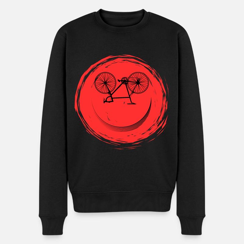 Face de vélo - Pull Premium bio Homme - noir