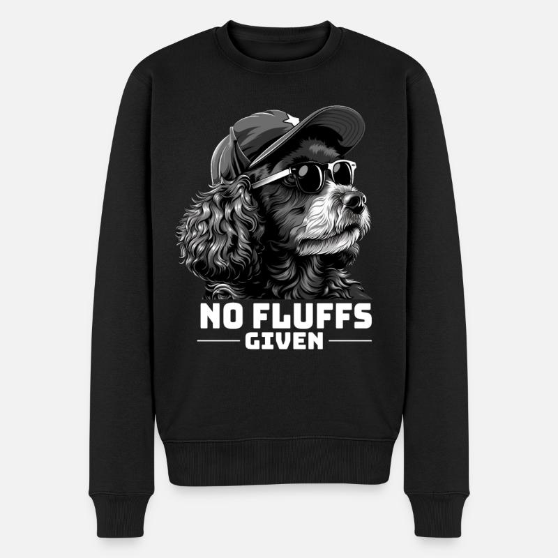 Pas de peluches données - Pull Premium bio Homme - noir