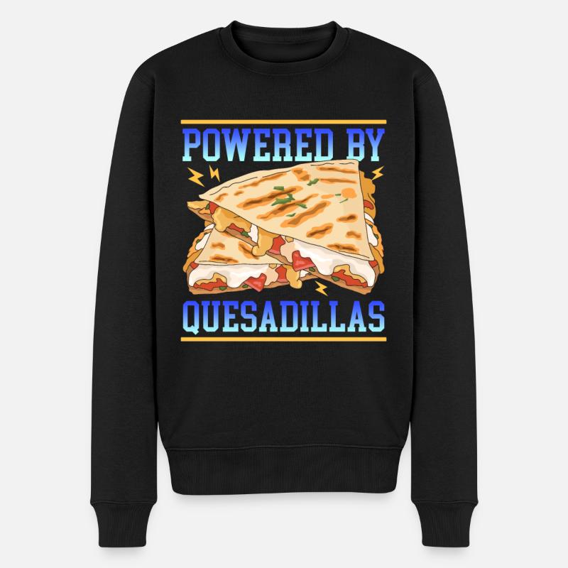 Quesadilla Tortilla Quesadillas Cadeau - Pull Premium bio Homme - noir