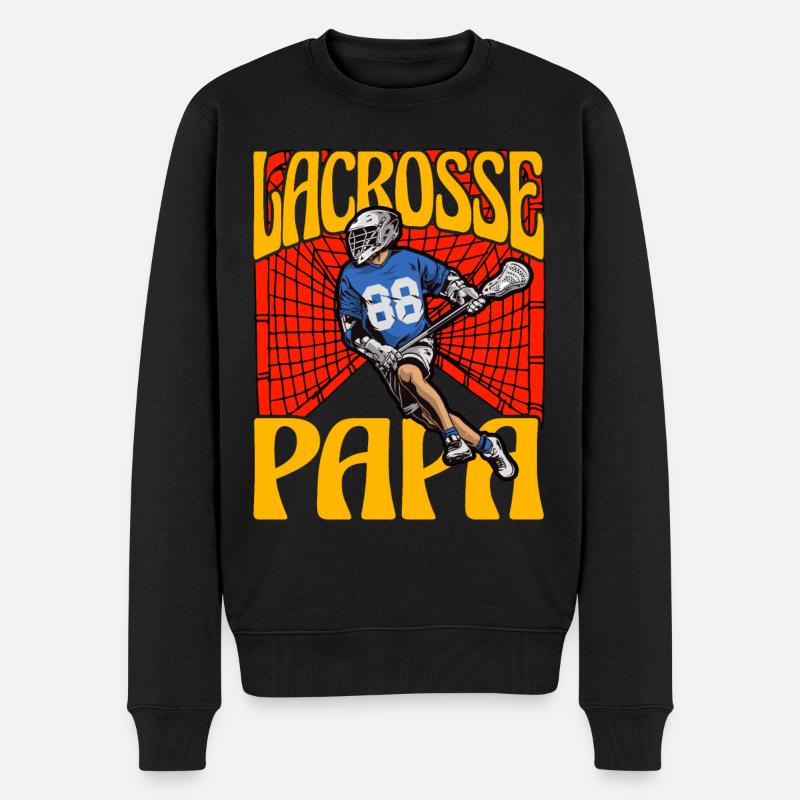 Papa de crosse - Pull Premium bio Homme - noir