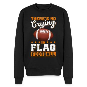 Joueur de flag-football | Cadeau footballeur - Pull Premium bio Homme - noir - Devant - Nico (187cm)