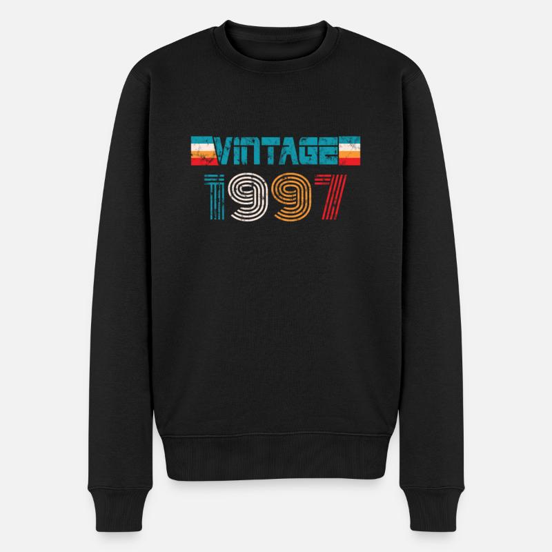 Millésime anniversaire 1997 - Pull Premium bio Homme - noir