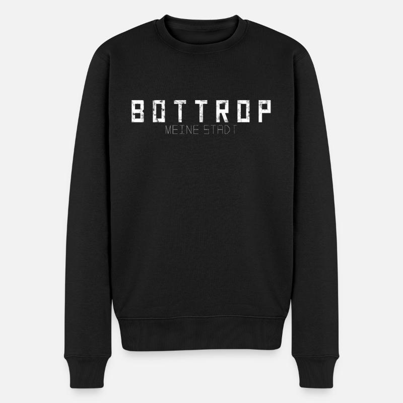 Bottrop Ma ville - Pull Premium bio Homme - noir