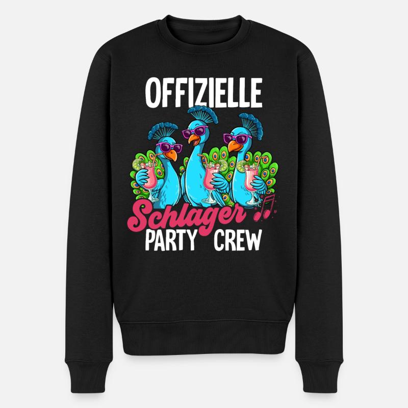 Frapper - Pull Premium bio Homme - noir