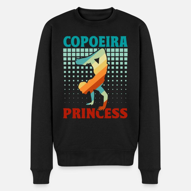 Capoeira Princesse - Pull Premium bio Homme - noir